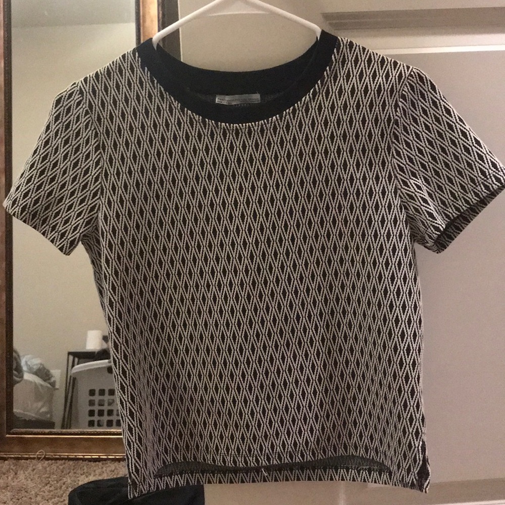 Zara print shirt